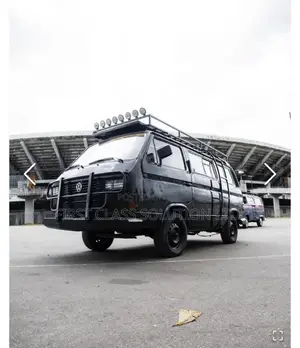 Vintage Volkswagen Kombi Black for Hire