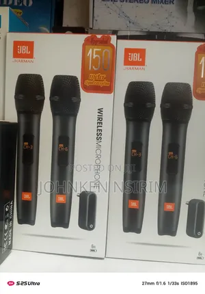 Original Pin Wireless JBL Microphone
