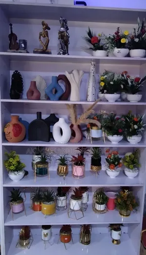 Decorative Artworks and Flowers