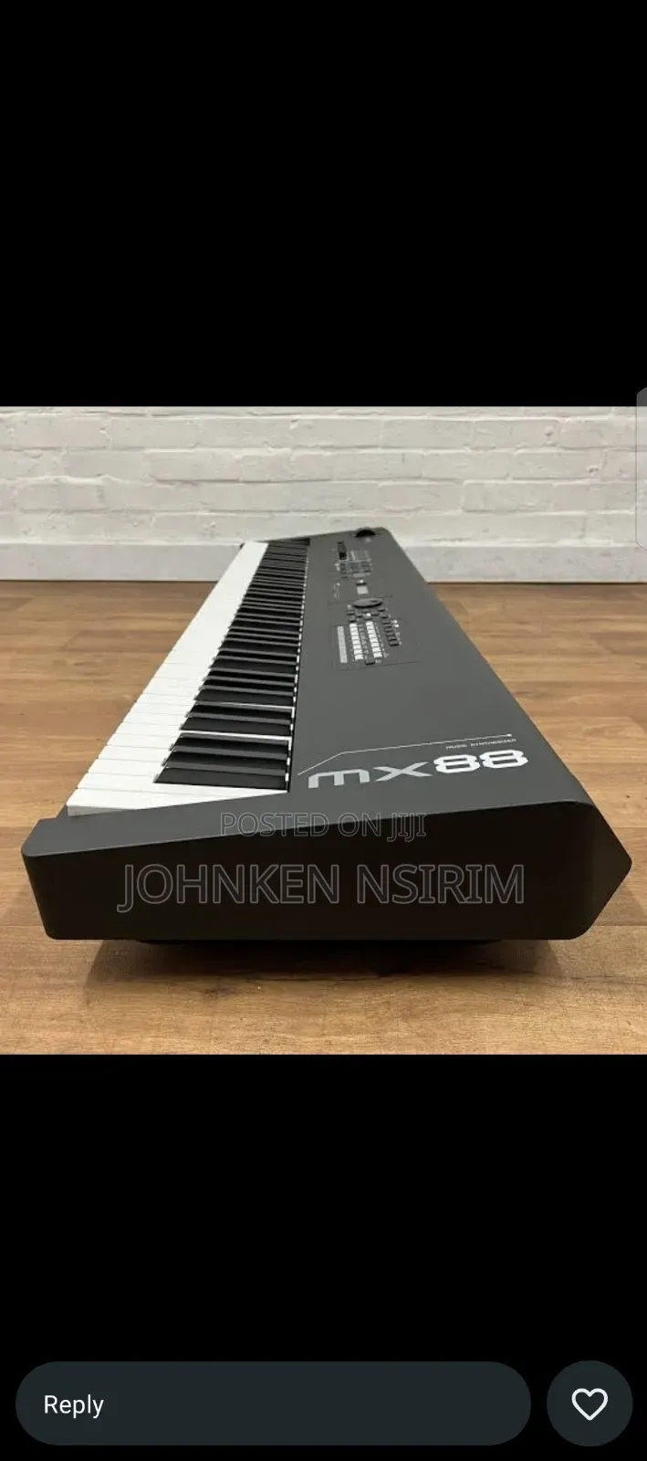 Original Yamaha Mx88 Sensitive Keyboard