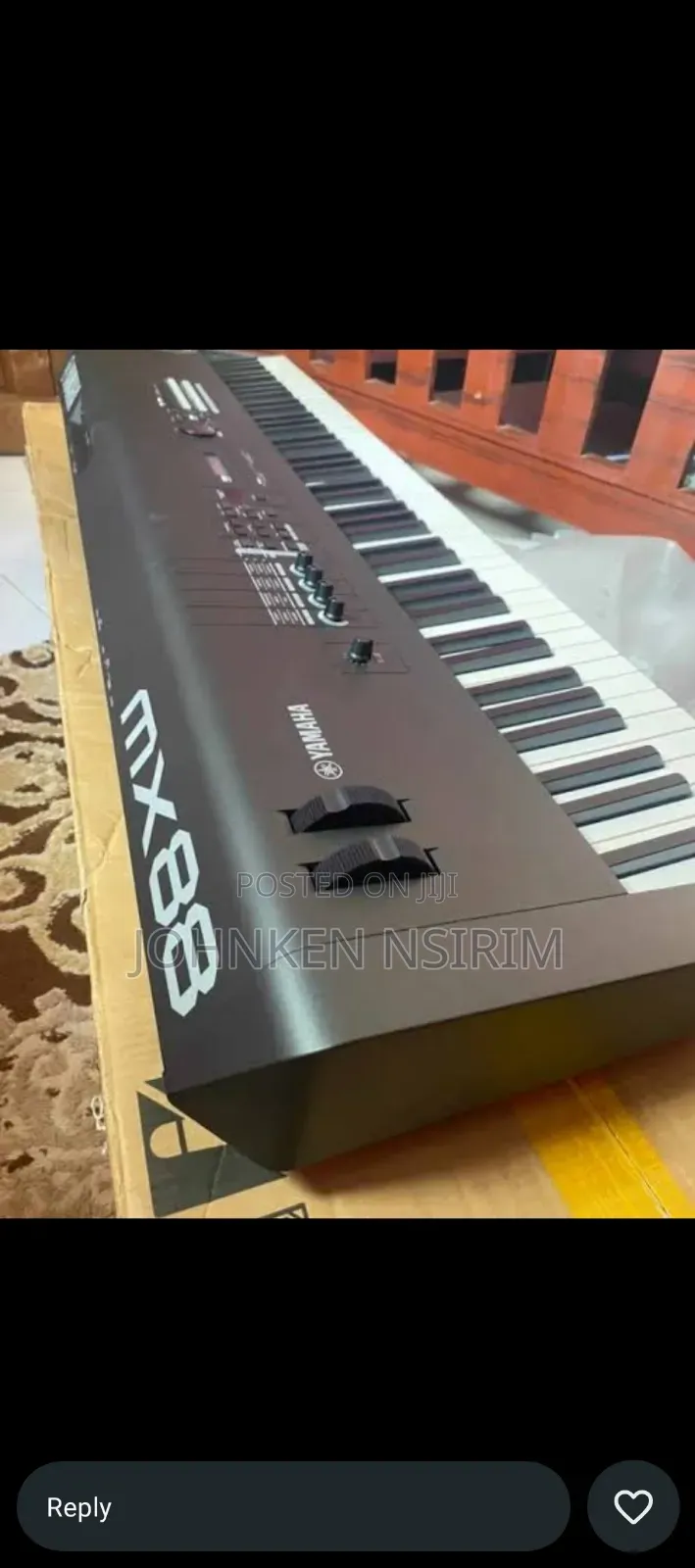 Original Yamaha Mx88 Sensitive Keyboard