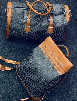 Very High Quality Brown and Gray Design Goyard Dufflebag/ Backpack