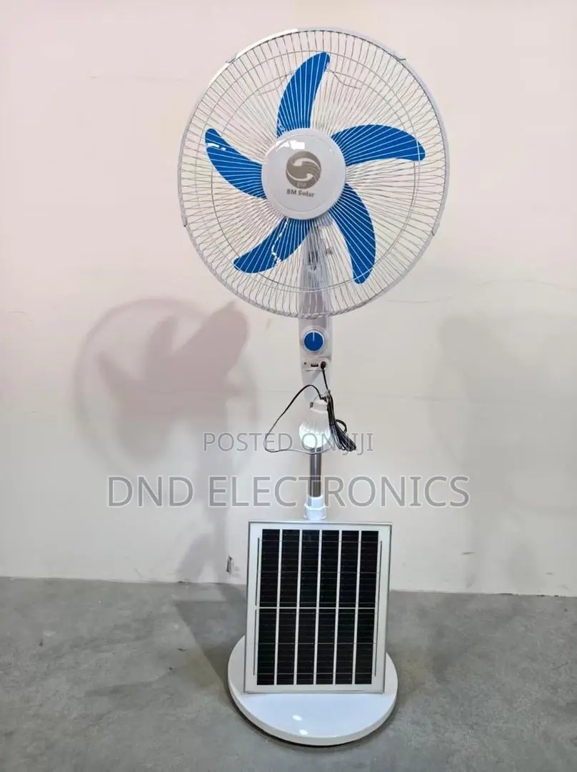 Solar Rechargeable Fan