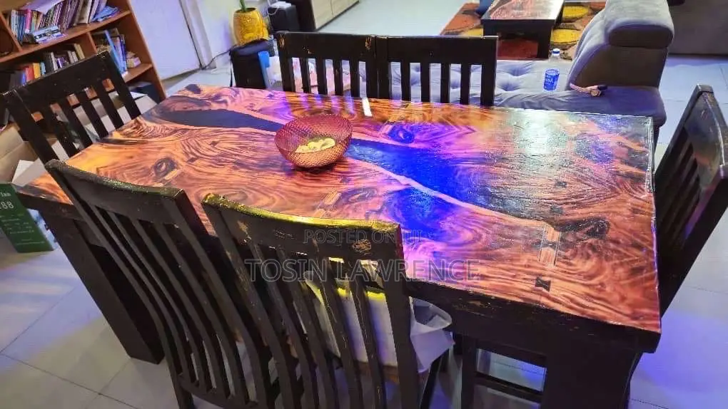 Epoxy Resin Table Set – Dining Coffee Tables