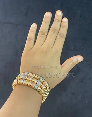 Sunbelle Bead Bangle 3 in 1 Set