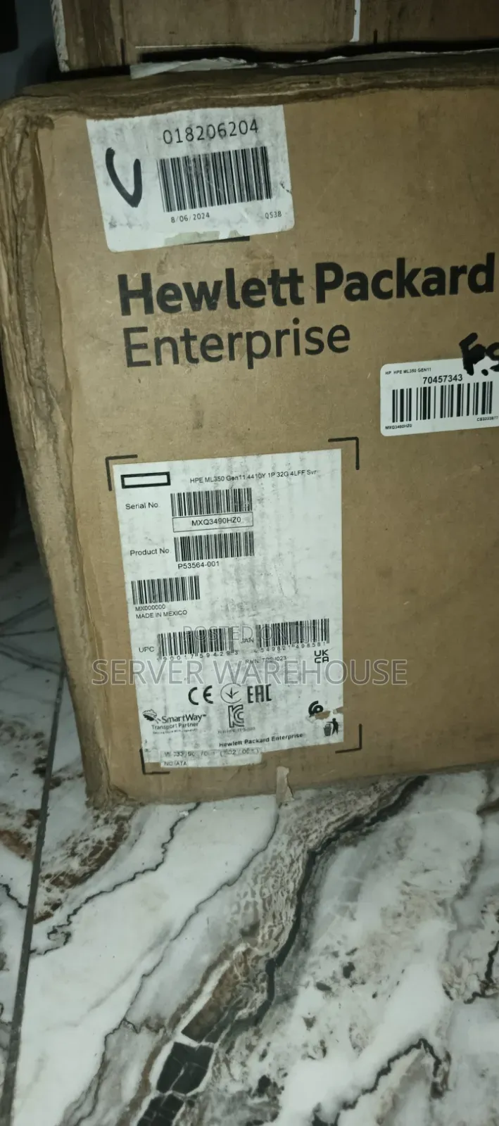 New Server HP ProLiant ML 32GB Intel Xeon HDD 1T