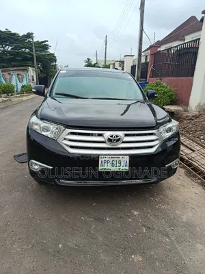Toyota Highlander 4x4 2008 Black
