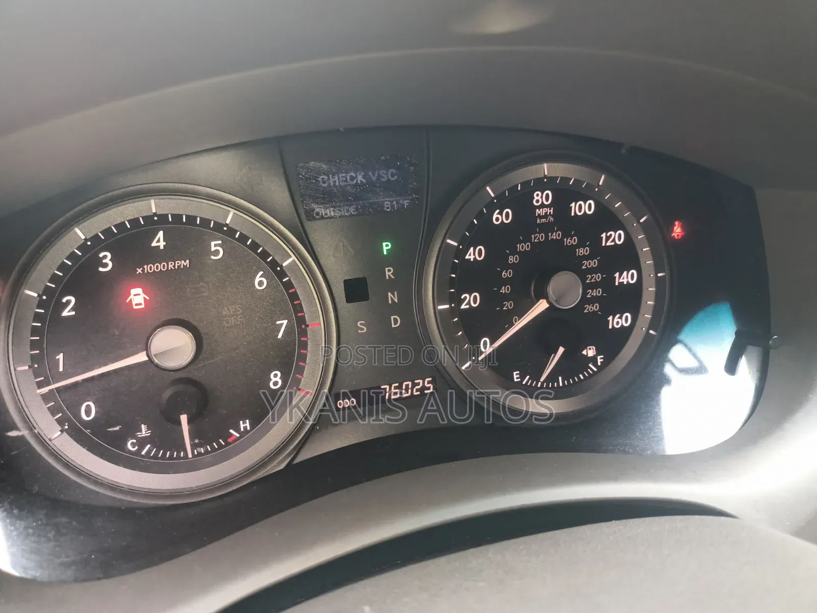 Lexus ES 350 2008 Blue