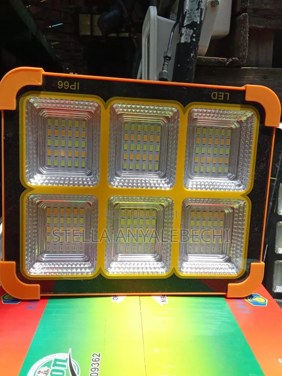 6 Eyes Indoor Solar Light With Long Lasting Battery