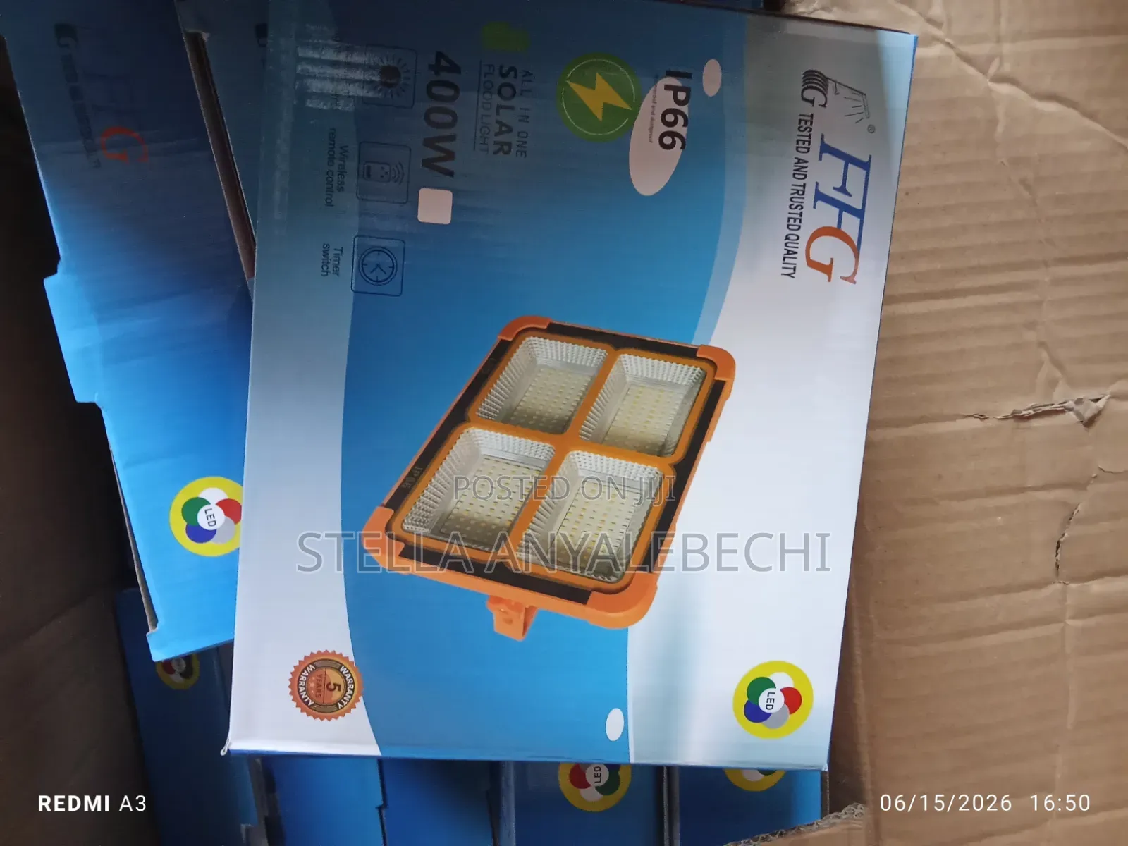 6 Eyes Indoor Solar Light With Long Lasting Battery