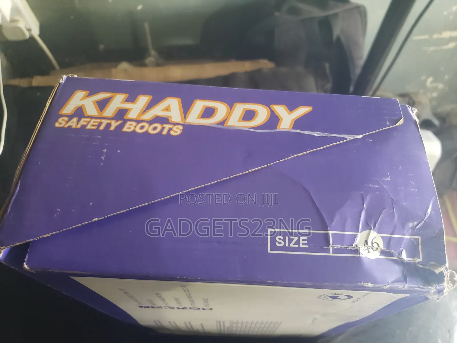Khaddy Safety Boots Steel