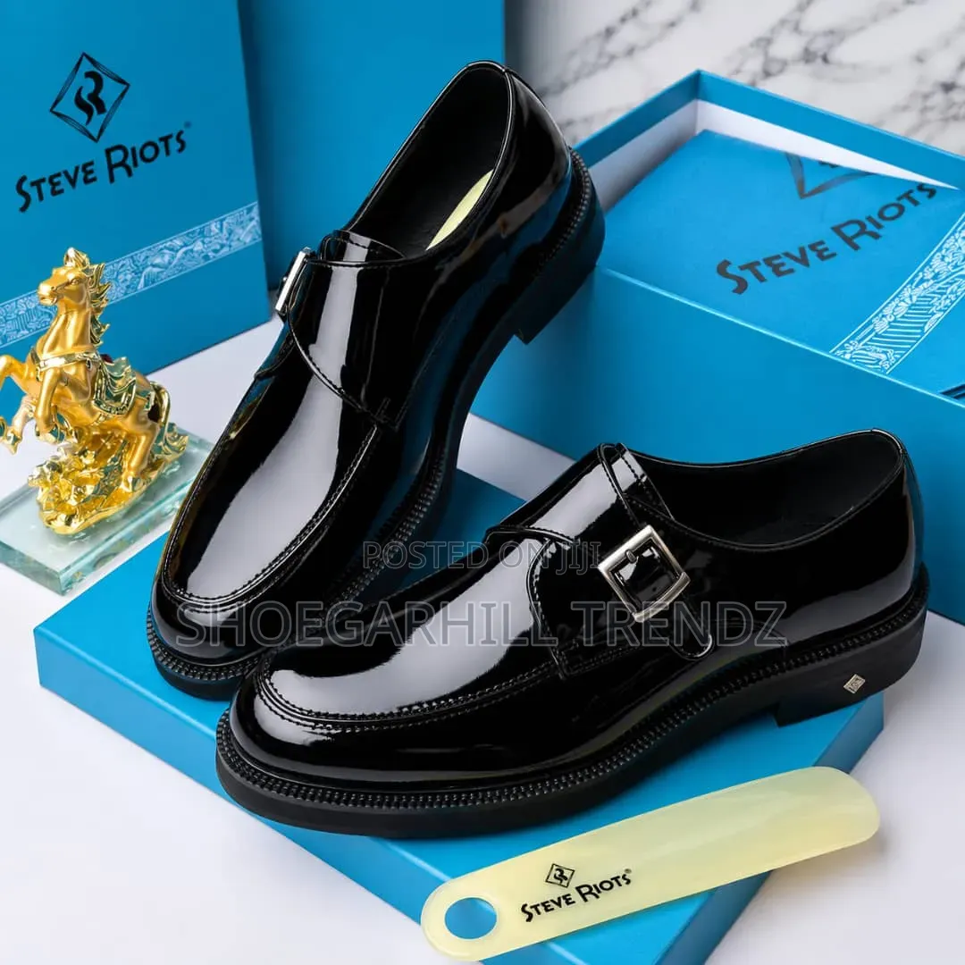 Steve Riots Mens Strap Shoes