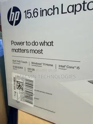 New Laptop HP 15 8GB Intel Core Ultra 5 SSD 512GB