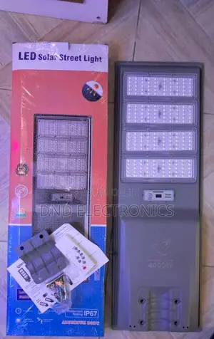 4000w All-in-One Led Solar Street Light Ip67 Aluminum Body