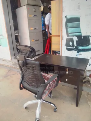 Office Chair and Table