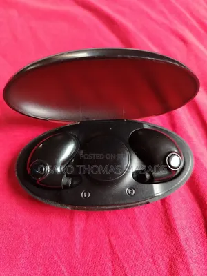 This Is a Flat to the Ear Bluetooth Phone Earbuds
