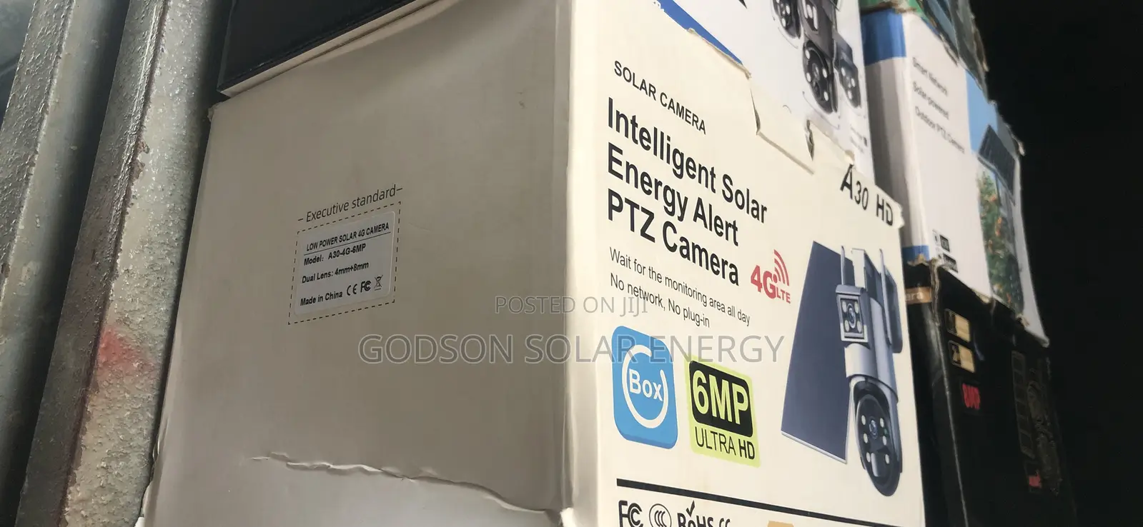 Hd Intelligent Solar Energy Alert PTZ Camera