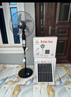 Solar Fan With Panel