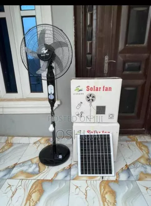 Solar Fan With Panel