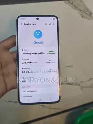 Samsung Galaxy A55 256 GB Yellow