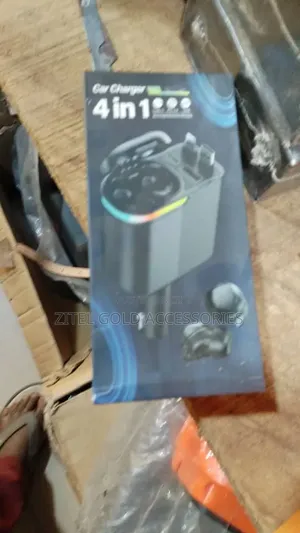 Updated Car Fast Charger With Amino Roof Light and Usb