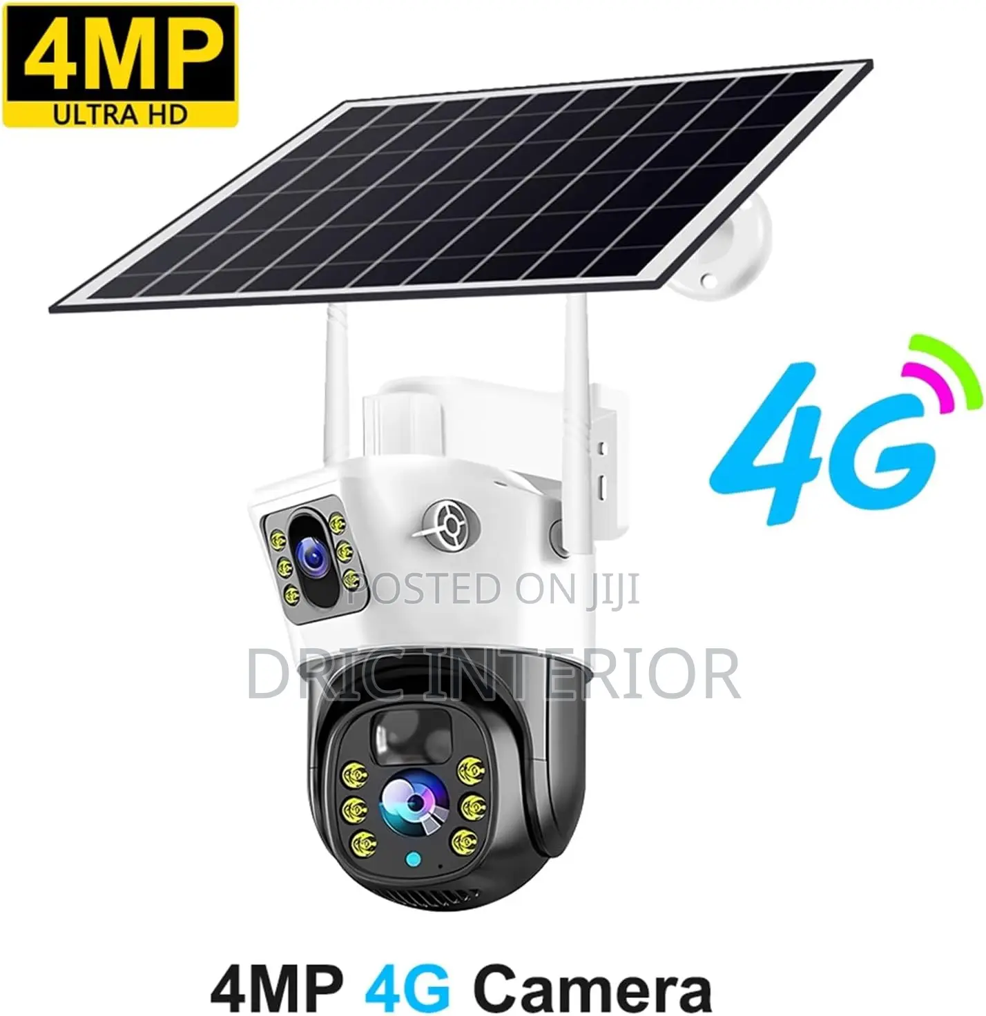 4g Sim Solar Camera 8mp Outdoor Cam