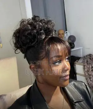 Frontal and Messy Bun
