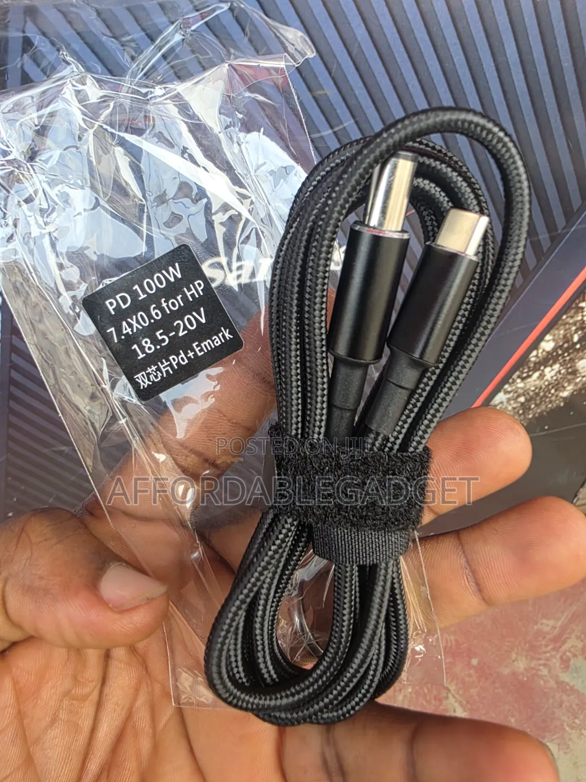 Type C to Hp Big Mouth Charging Cable