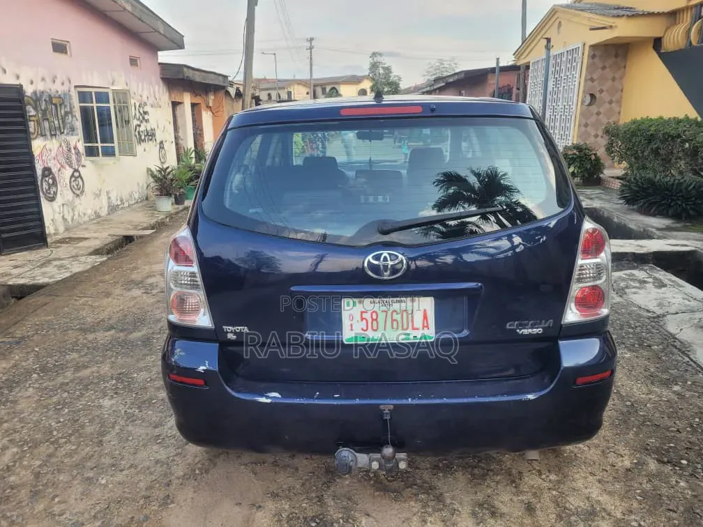 Toyota Corolla Verso 2007 Blue