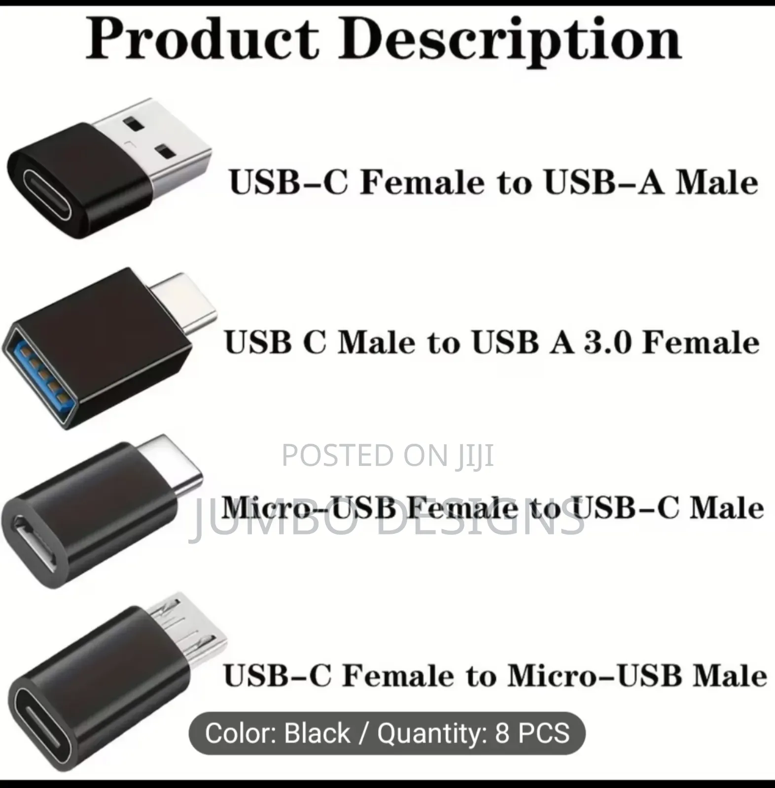 Usb Type-C Otg Adapter – Connect Flash Drives, Mouse Keyboard