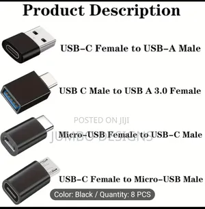 Usb Type-C Otg Adapter – Connect Flash Drives, Mouse Keyboard
