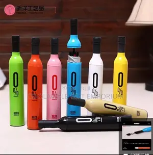 Bottle Folding Uv Umbrella