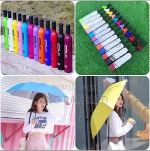 Bottle Folding Uv Umbrella