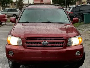 Toyota Highlander V6 2006 Red
