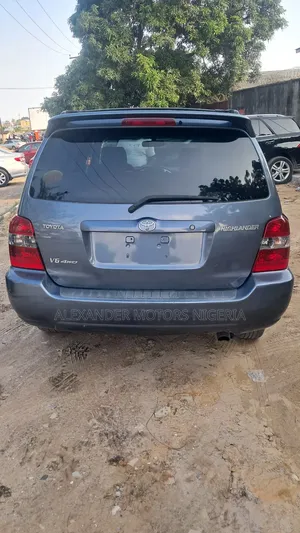 Toyota Highlander V6 4x4 2007 Blue