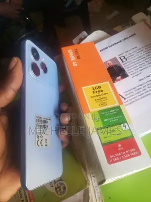 New Tecno Spark 40 256 GB Blue