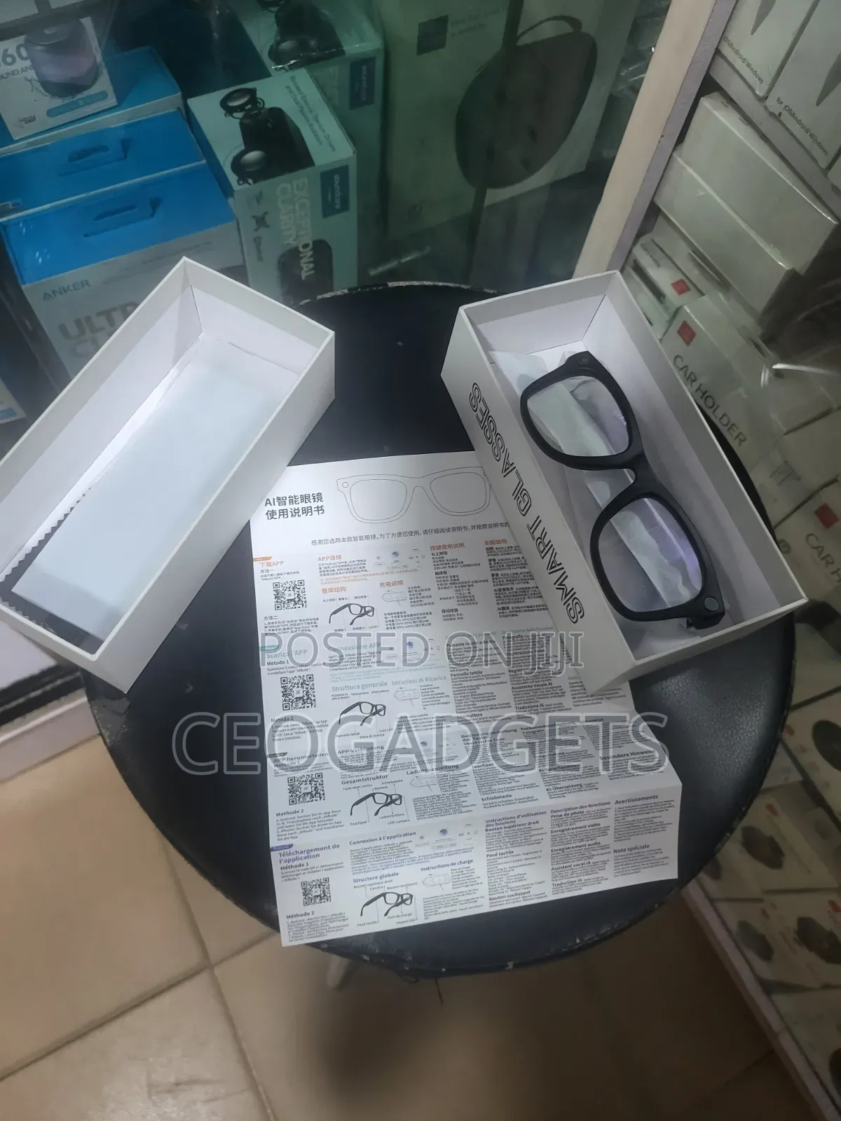 SNT Gs5 Max Smart Glass With Charging Case