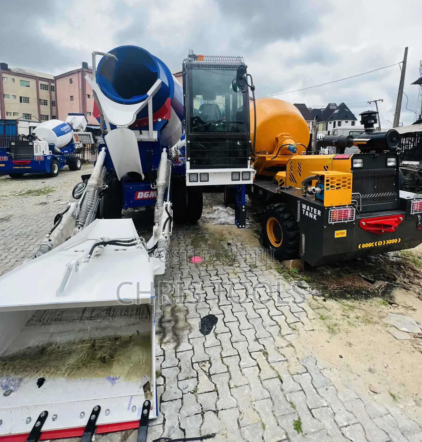 Concrete Mixer Cummins Engine