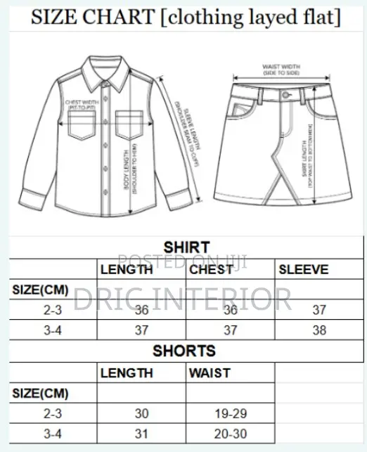 Girl's Jean Jacket Set