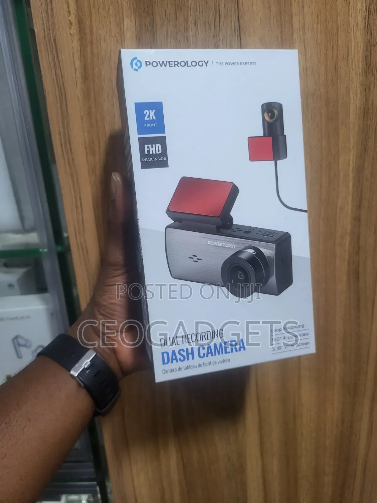 Powerlogy Dual Recording Dash Camera
