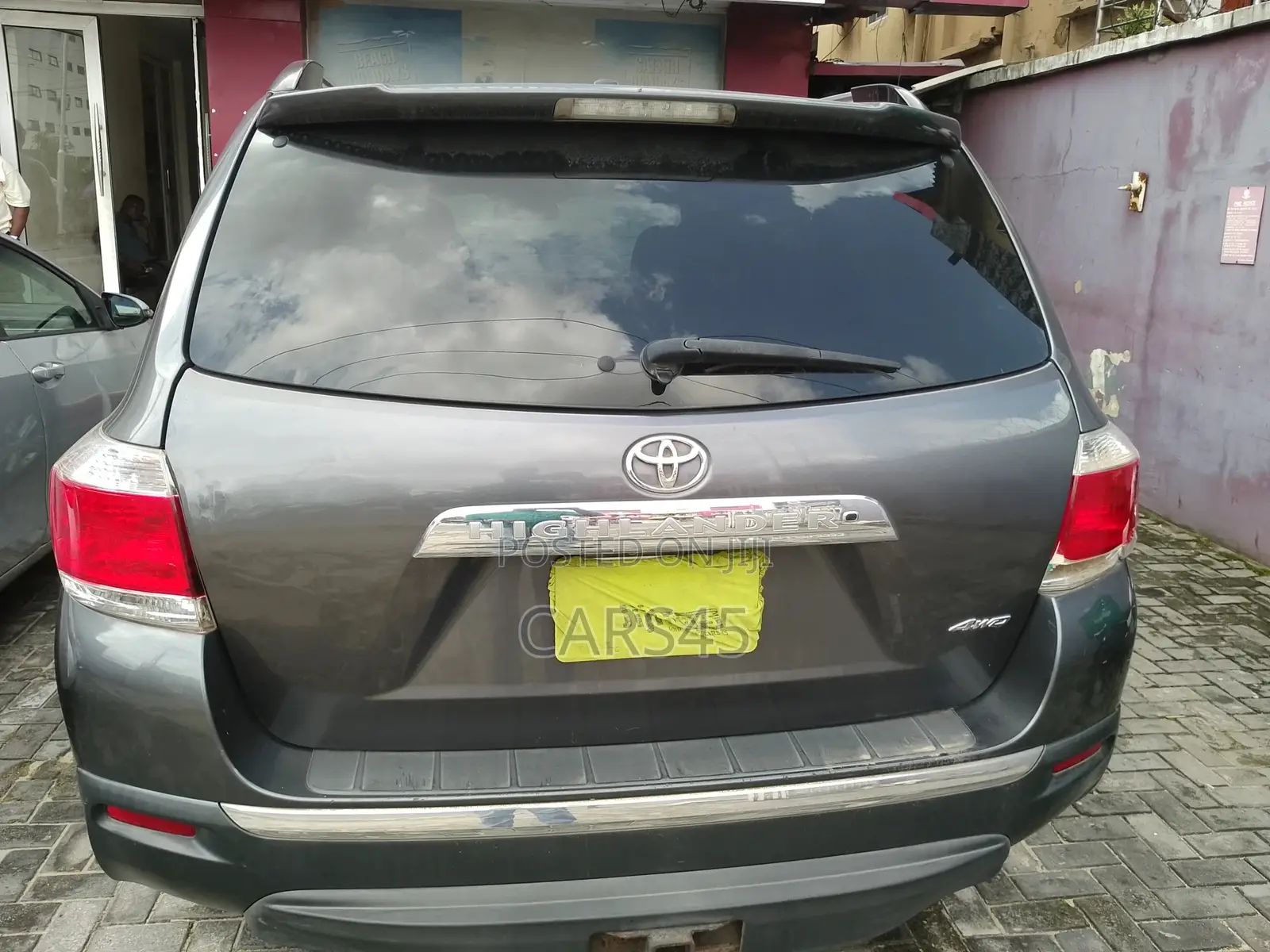 Toyota Highlander 2012 Gray