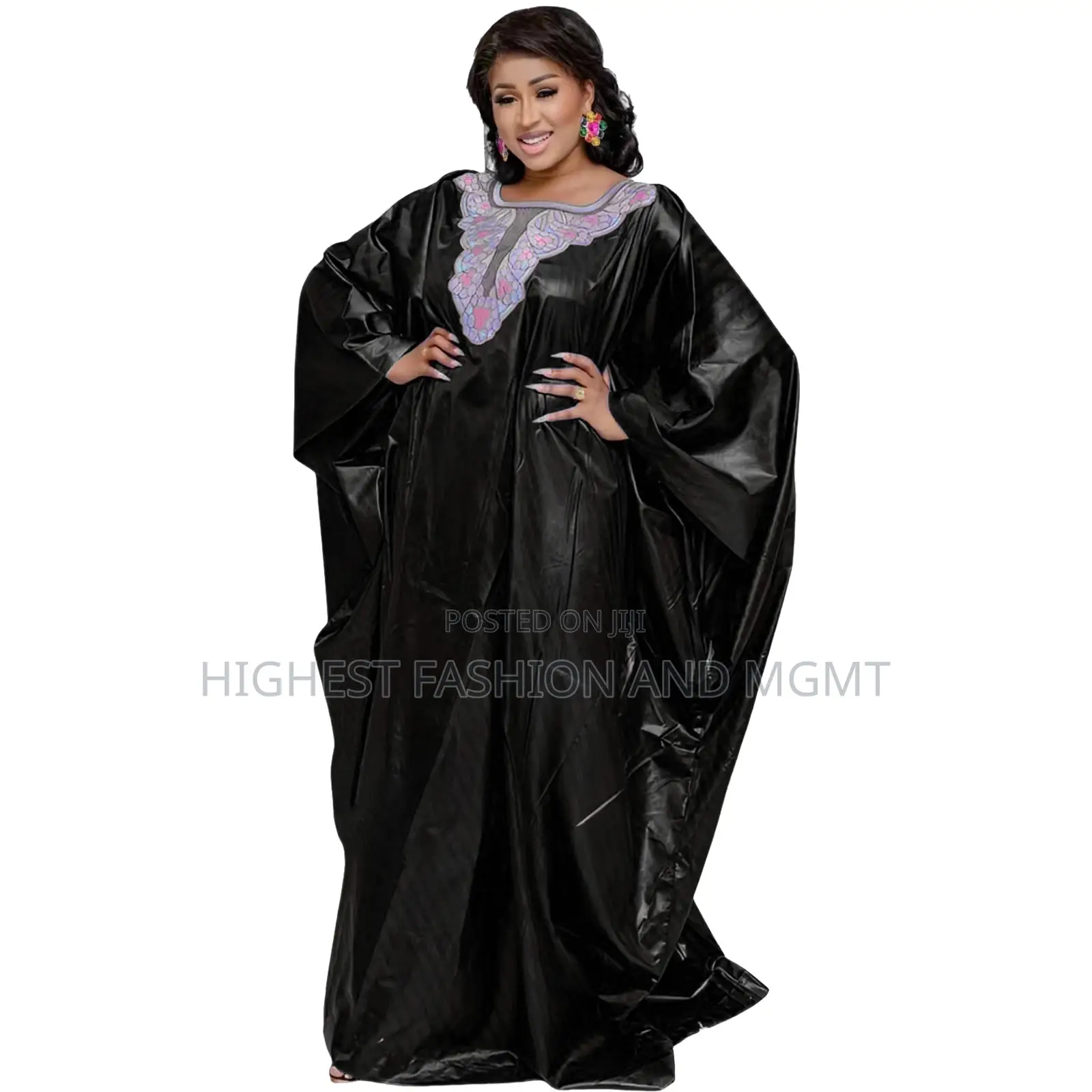 Embroidery Agbada Outfit for Couples