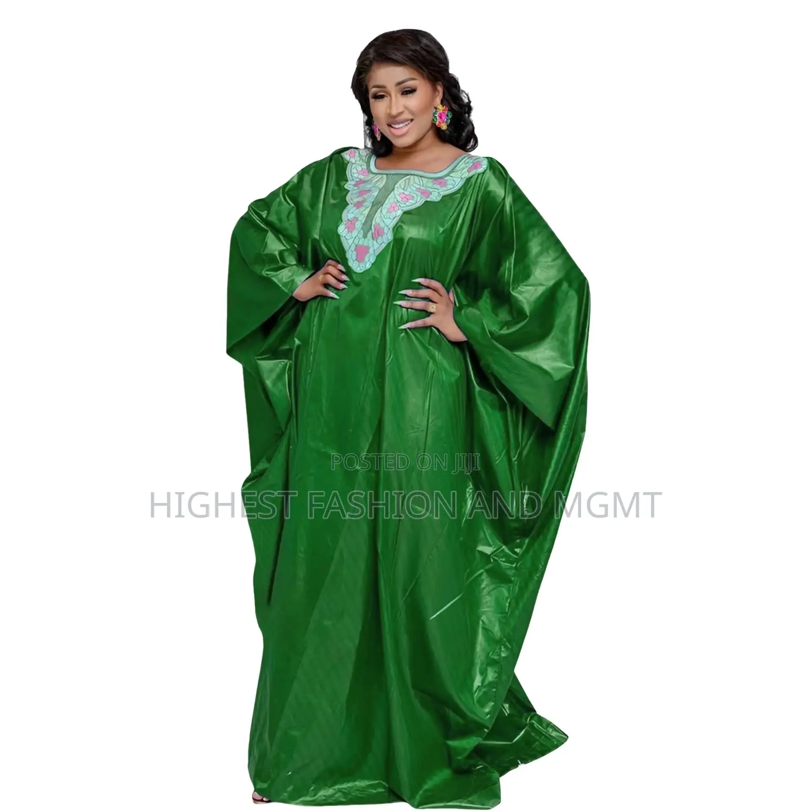 Embroidery Agbada Outfit for Couples