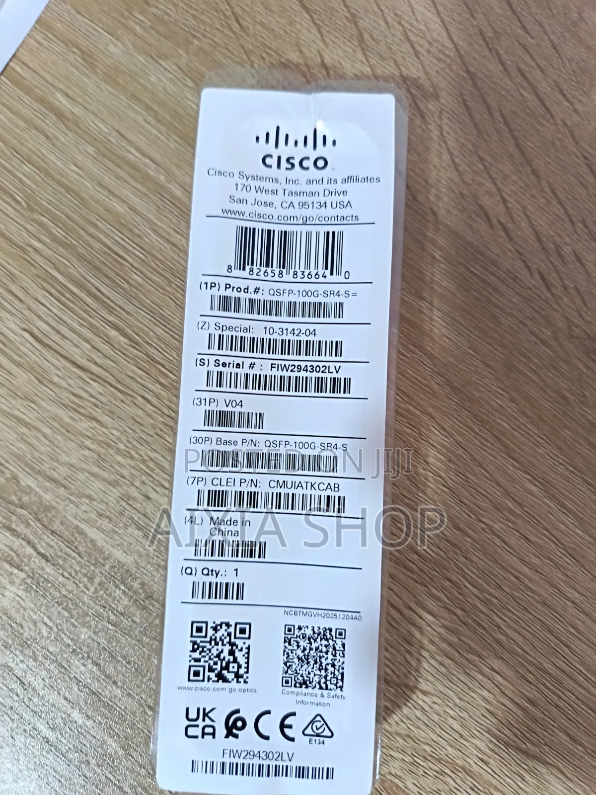 QSFP-100g-Sr4-S