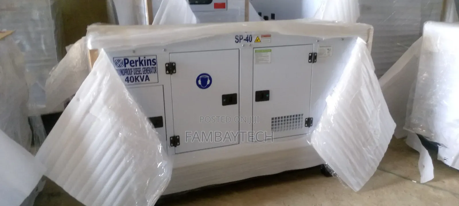 Soundproof Perkins 40kva Generator – Efficient and Durable