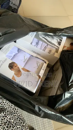 3in1 Calvin Klein White Singlet