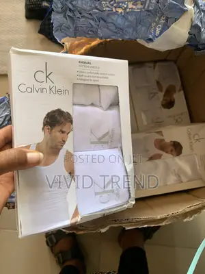 3in1 Calvin Klein White Singlet
