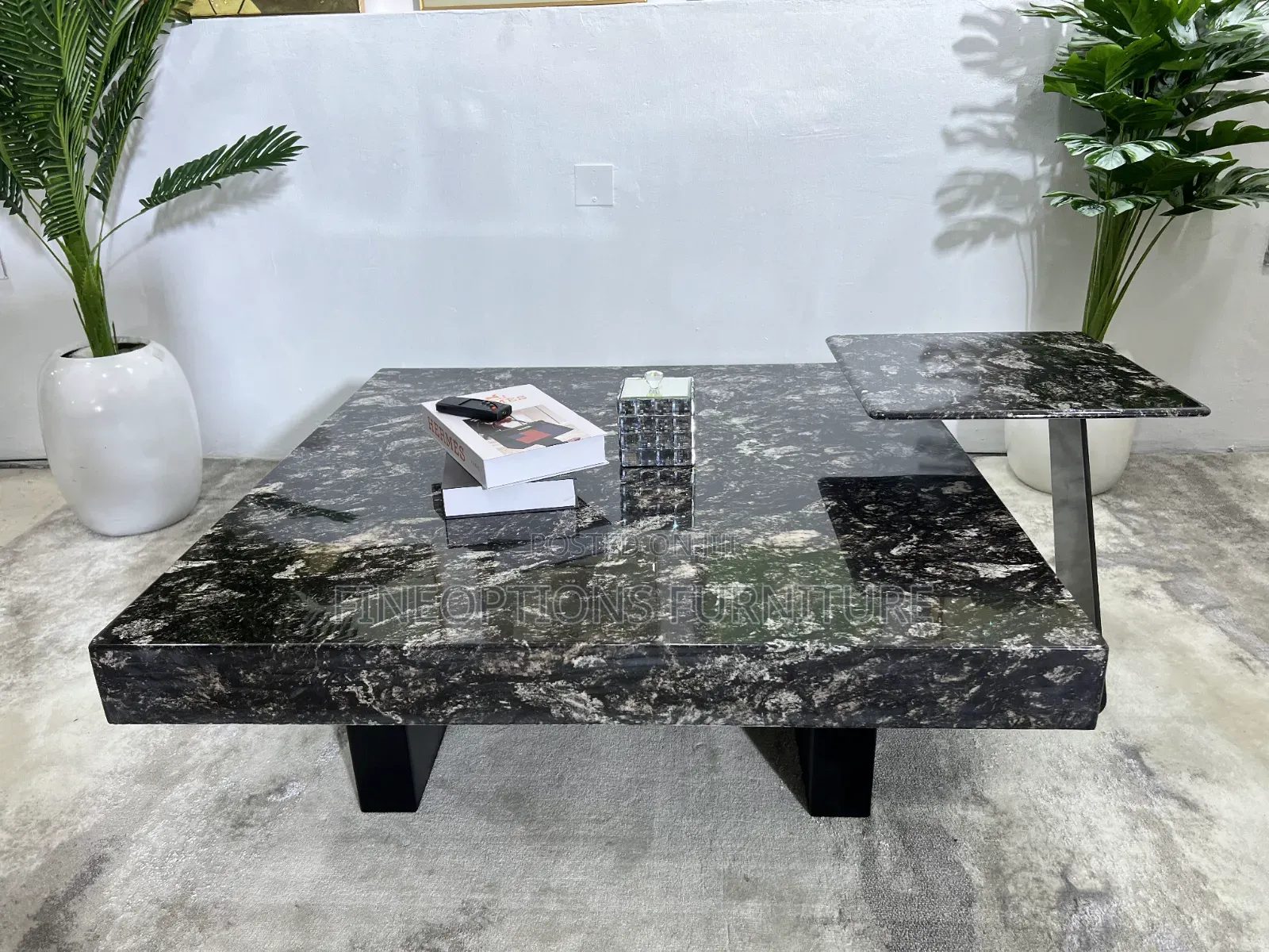 Obsidian Center Table