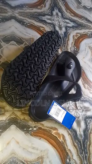 Adidas Black Casual Slippers