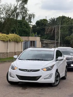 Hyundai Elantra 2014 White